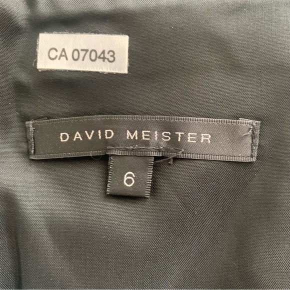 David Meister Belted Dress with Pockets - Picture 4 of 5